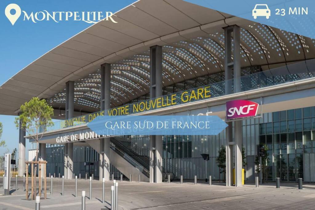 028- Chu Hopital, Appart 2Chambres, Parking, Tram 몽펠리에 외부 사진